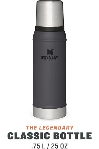 STANLEY 0.75L CLASSIC VAC BTL CHARCOAL EU-1 TERMOS 10-01612-061