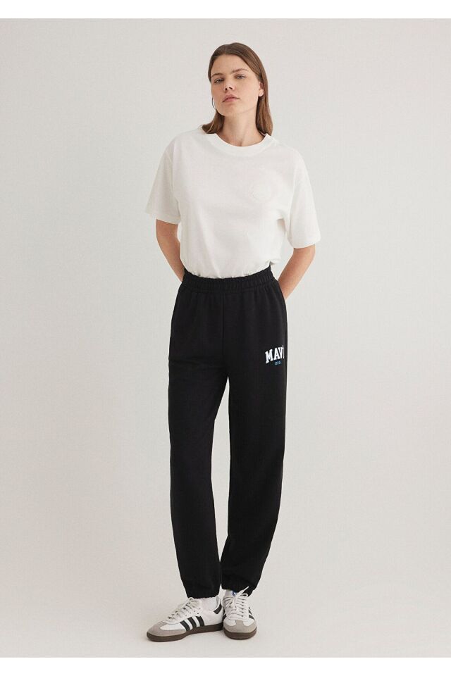 MAVİ KADIN ÖRME PANTOLON SİYAH 1010757-900