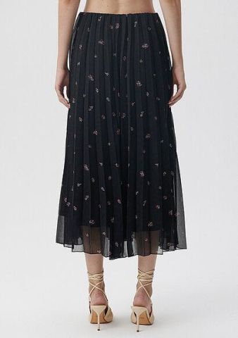 MAVİ KADIN BASKILI ETEK Black Rose Print 1310227-85876