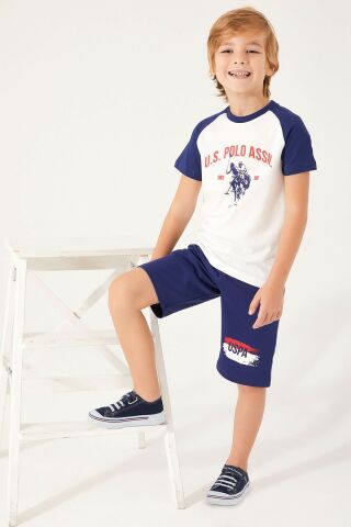 U.S. POLO ASSN. ERKEK ÇOCUK BERMUDA TAKIM US1335-4