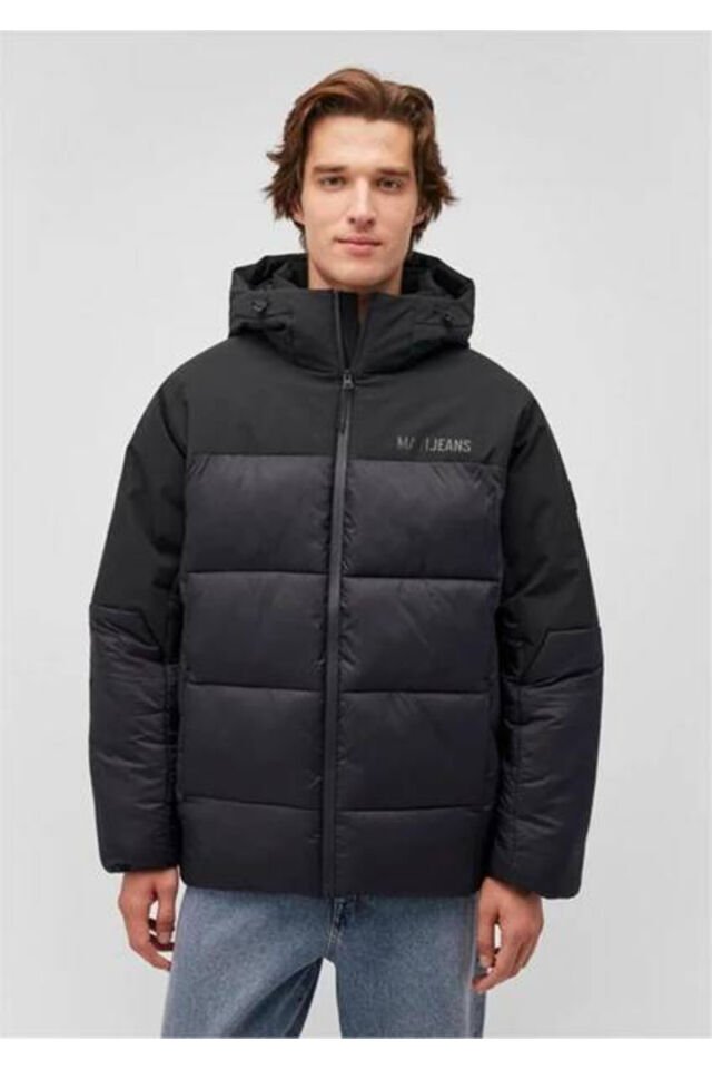 MAVİ ERKEK KAPÜŞONLU CEKET Siyah 0110464-900