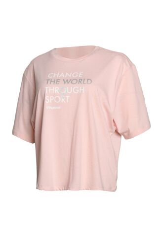 HUMMEL KADIN KISA KOL T-SHIRT GADE  T-SHIRT S/S 911407