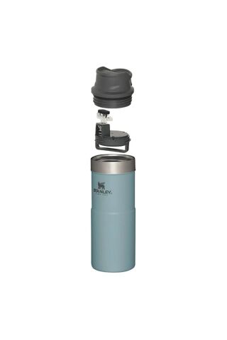 STANLEY 12OZ CLASSIC TRGR-ACTN TRAV MUG SHALE EU TERMOS 10-09848-055