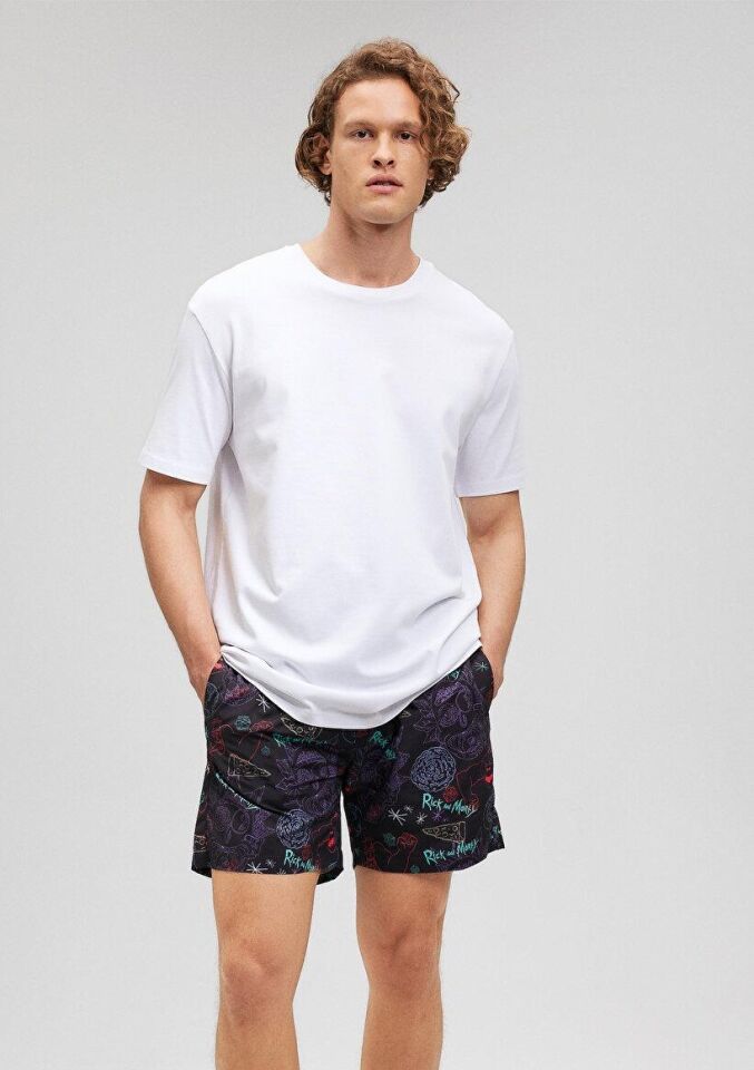 MAVİ ERKEK DENİZ ŞORTU Derin Kobalt 0910911-70723