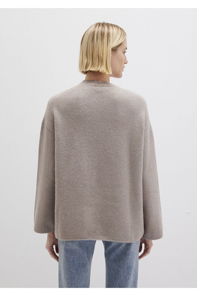 MAVİ KADIN BISIKLET YAKA KAZAK Kumru 1710563-86585