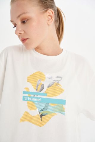 HUMMEL KADIN KISA KOL T-SHIRT BLANDING T-SHIRT S/S 911479