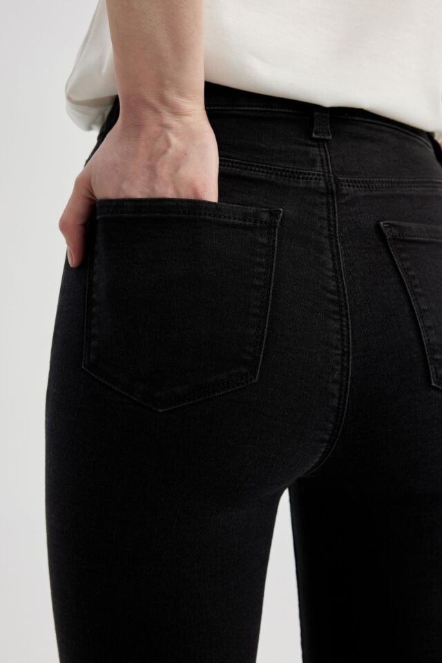 DEFACTO KADIN SUPER SKİNNY JEGGING FİT YÜKSEK BEL JEAN PANTOLON Z8260AZ