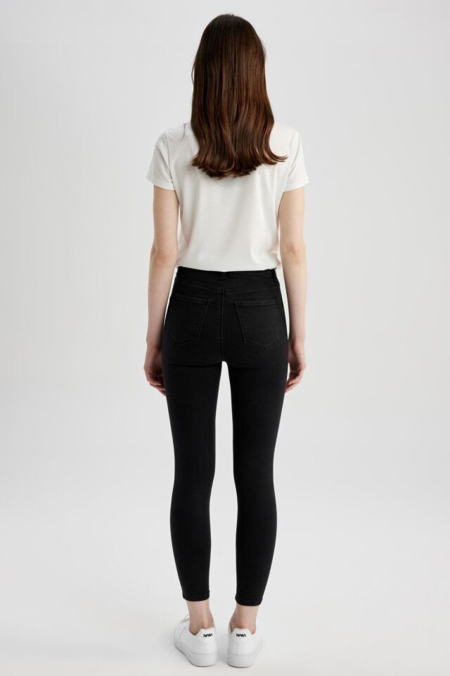 DEFACTO KADIN SUPER SKİNNY JEGGING FİT YÜKSEK BEL JEAN PANTOLON Z8260AZ