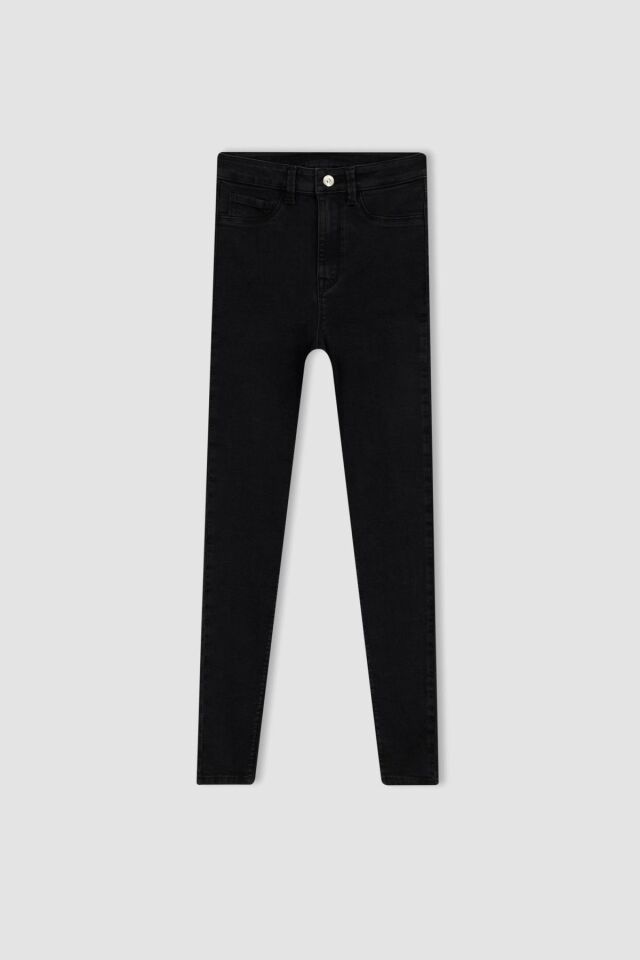 DEFACTO KADIN SUPER SKİNNY JEGGING FİT YÜKSEK BEL JEAN PANTOLON Z8260AZ