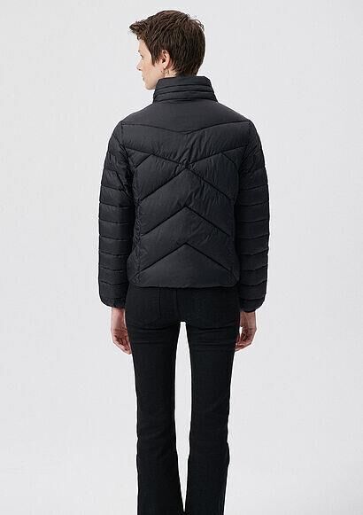 MAVİ KADIN DİK YAKA CEKET Siyah 110698-900