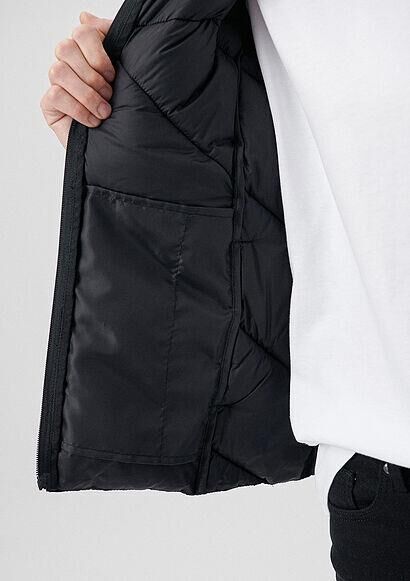 MAVİ KADIN DİK YAKA CEKET Siyah 110698-900