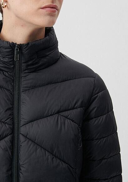 MAVİ KADIN DİK YAKA CEKET Siyah 110698-900