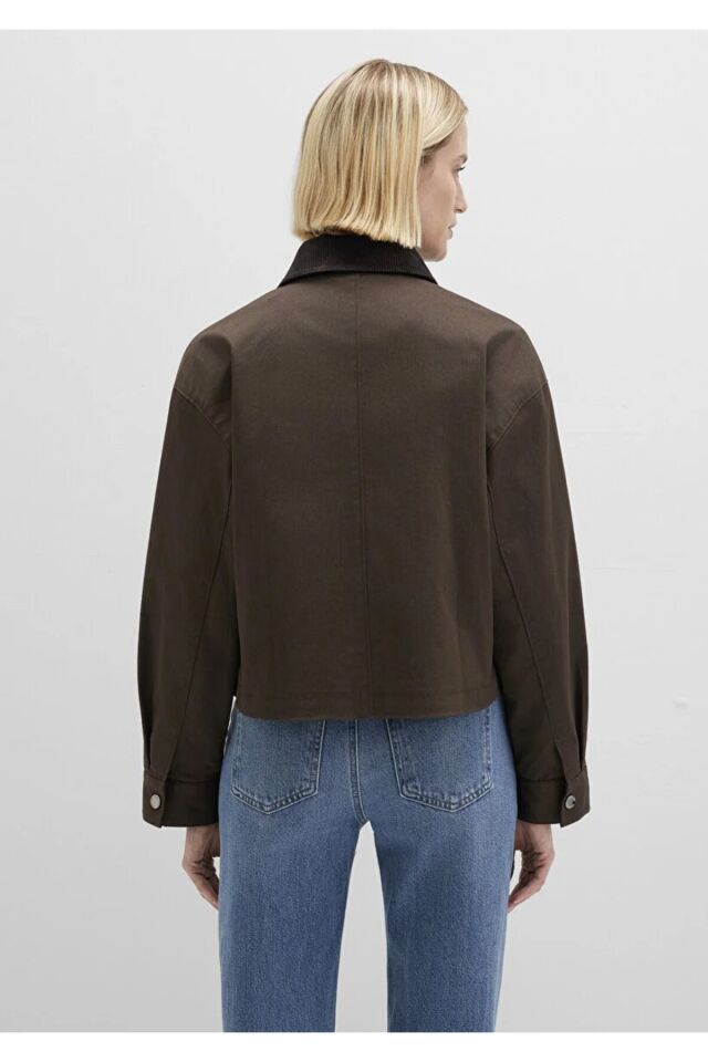 MAVİ KADIN KISA KADIN CEKET Tatlı Kahve 1110764-71541