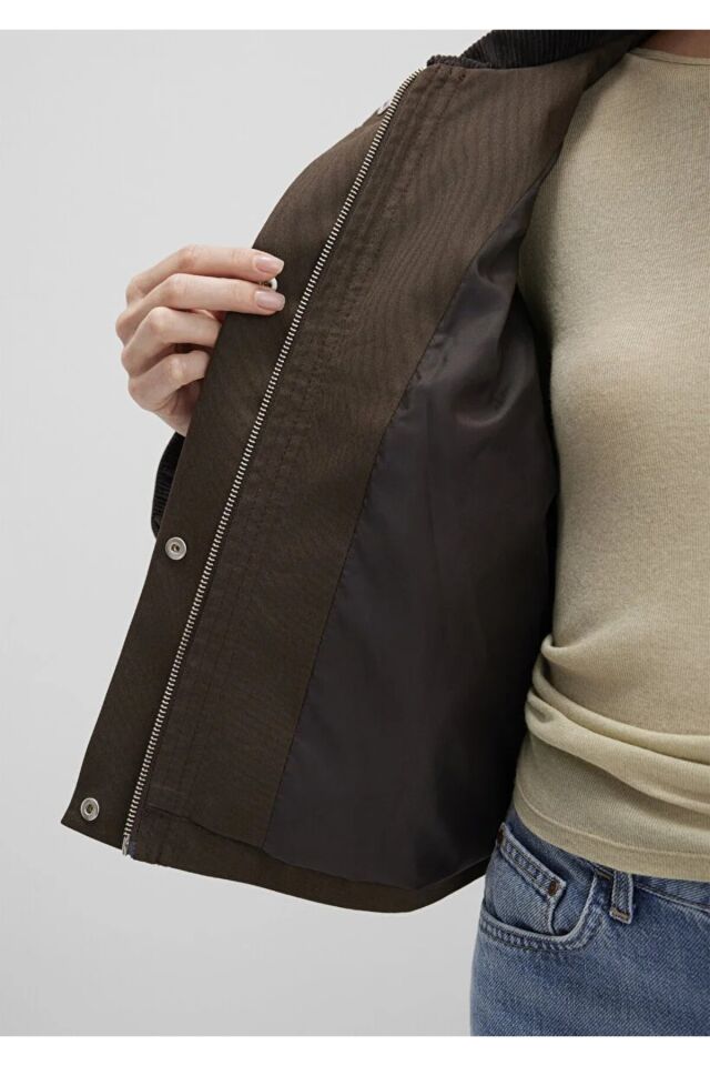 MAVİ KADIN KISA KADIN CEKET Tatlı Kahve 1110764-71541