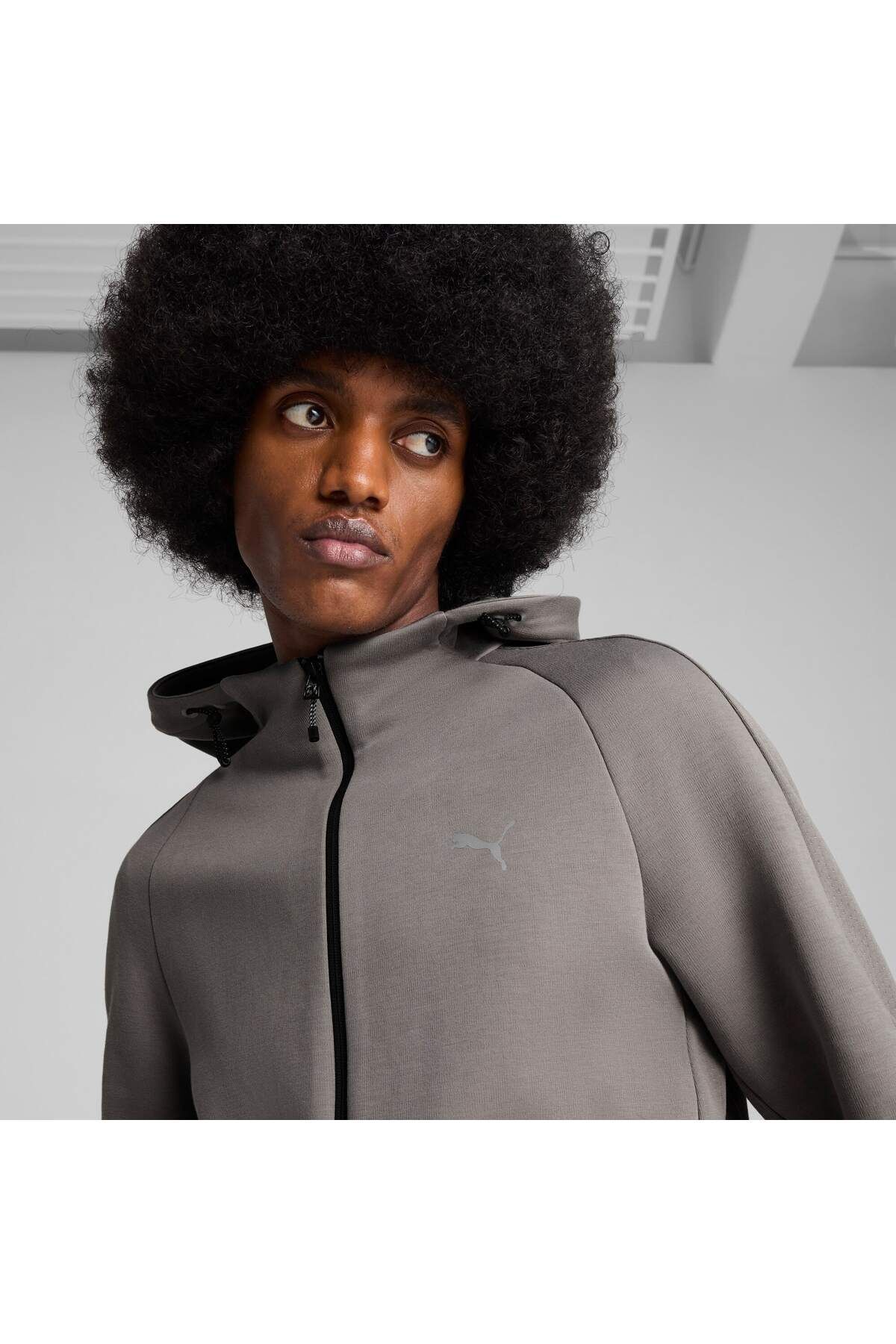 PUMA ERKEK EVOSTRIPE FULL-ZİP HOODİE EŞOFMAN ÜST 68461379