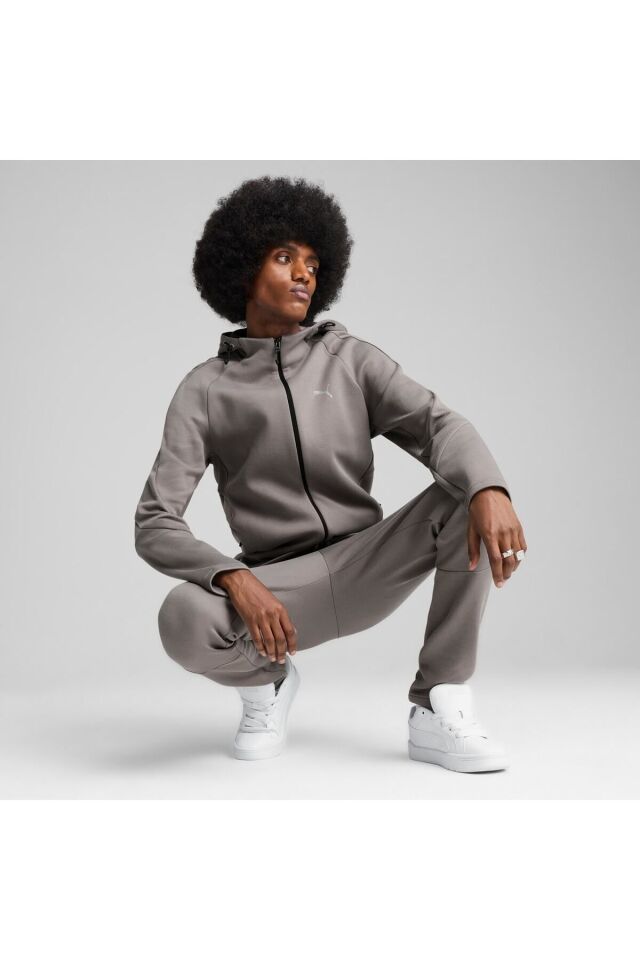 PUMA ERKEK EVOSTRIPE FULL-ZİP HOODİE EŞOFMAN ÜST 68461379