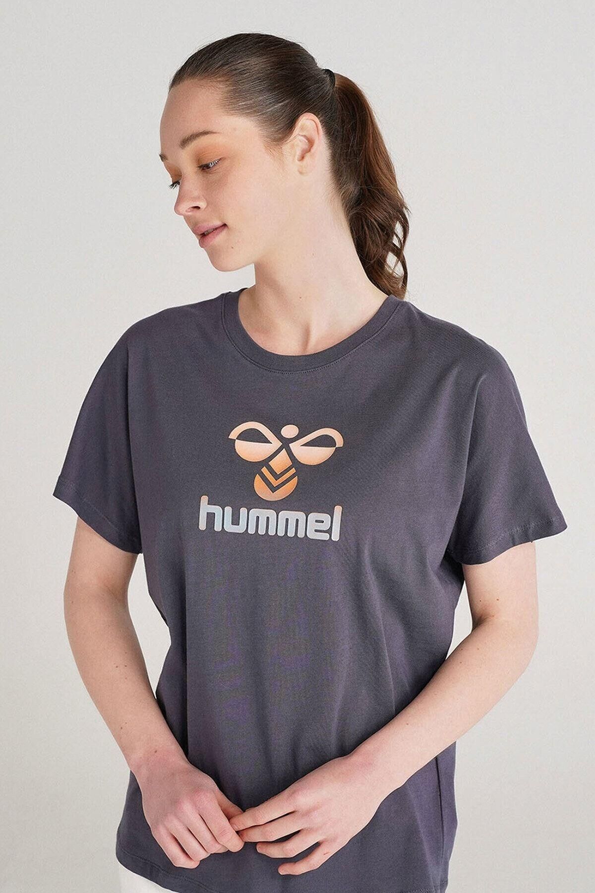 HUMMEL KADIN KISA KOL T-SHIRT SURF T-SHIRT 911601