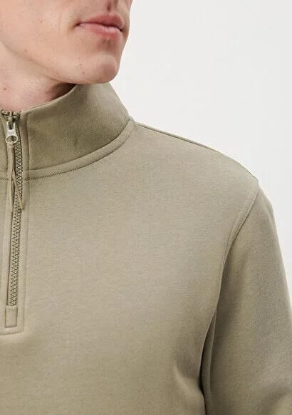 MAVİ ERKEK YARIM FERMUARLI SWEATSHIRT Soluk Haki 0610908-71818