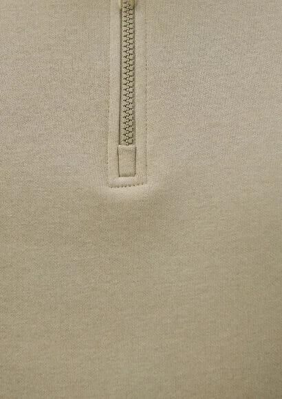 MAVİ ERKEK YARIM FERMUARLI SWEATSHIRT Soluk Haki 0610908-71818