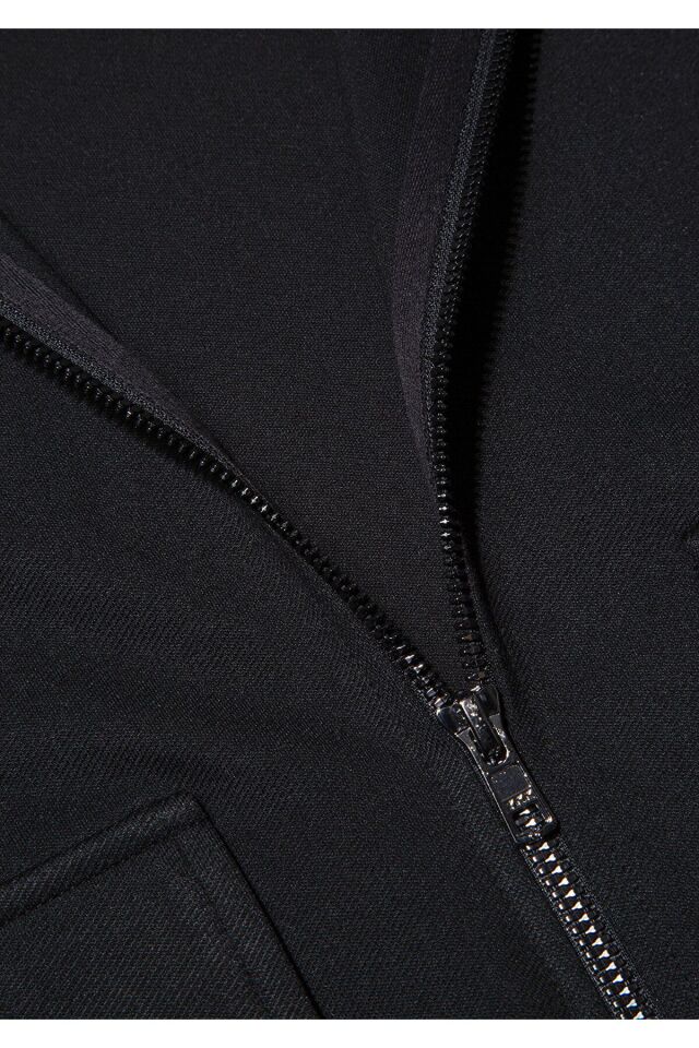 MAVİ ERKEK FERMUARLI SWEATSHIRT Siyah 0S10253-900