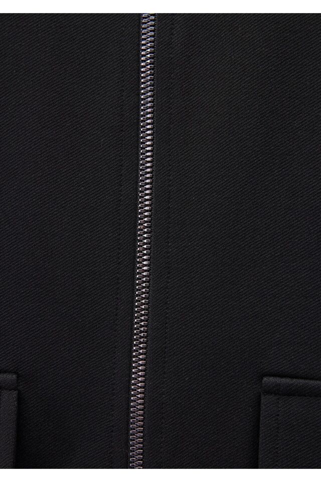 MAVİ ERKEK FERMUARLI SWEATSHIRT Siyah 0S10253-900