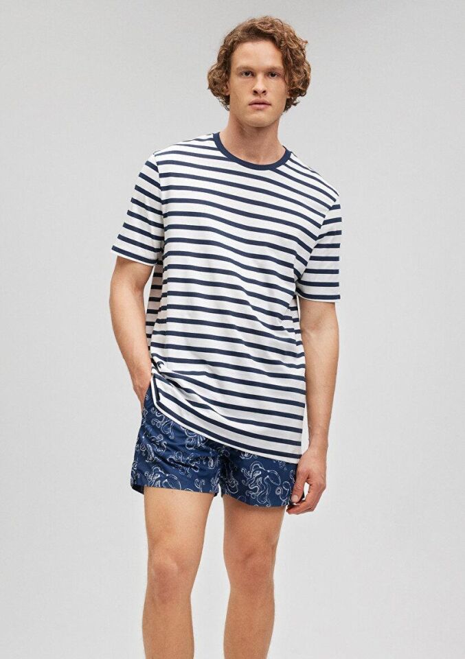 MAVİ ERKEK DENİZ ŞORTU İndigo Mavi 0911473-70487