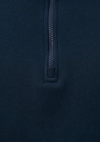 MAVİ ERKEK YARIM FERMUARLI SWEATSHIRT Gece Lacivert 0610908-70490