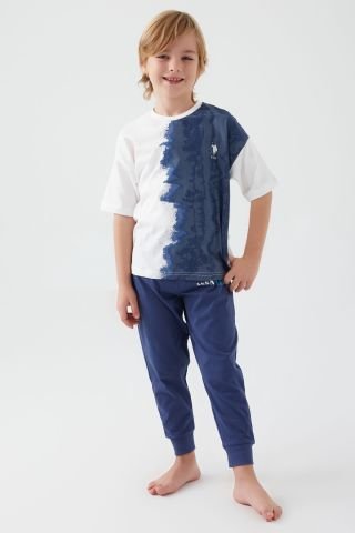 U.S. POLO ASSN. ERKEK GARSON İKİLİ TAKIM US1339-G KREM - 10-11