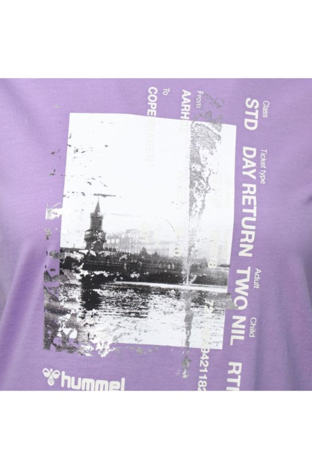 HUMMEL KADIN KISA KOL T-SHIRT DROMME T-SHIRT S/S 911490