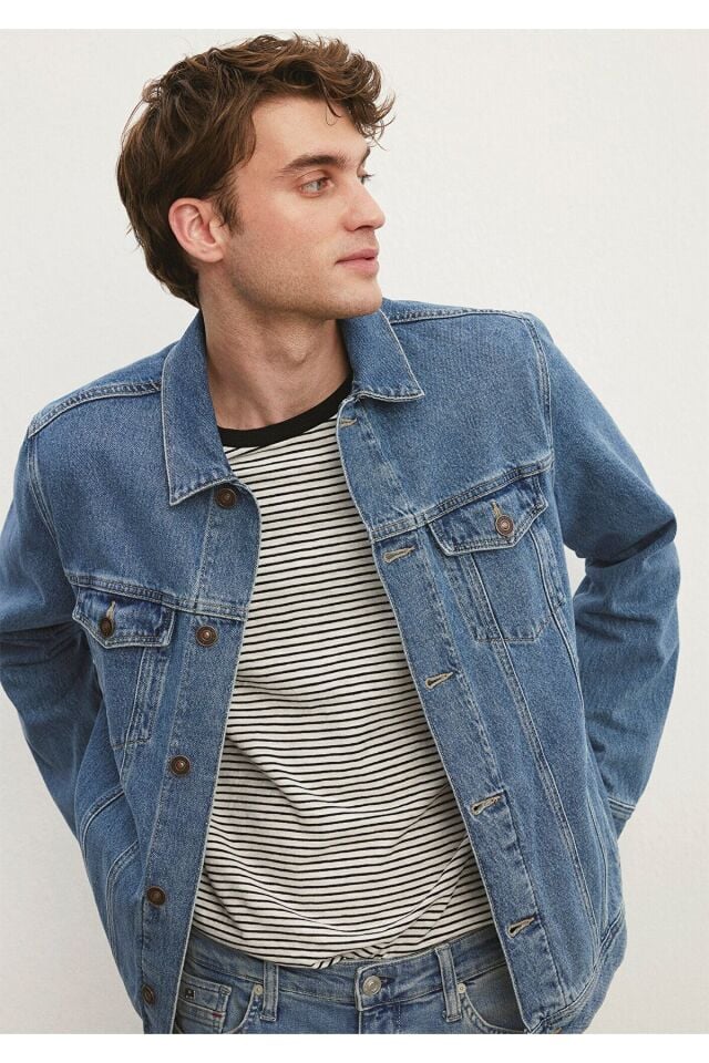 MAVİ ERKEK DRAKE Mid Brushed Denim 010143-28013