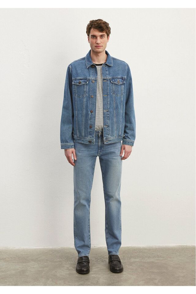 MAVİ ERKEK DRAKE Mid Brushed Denim 010143-28013