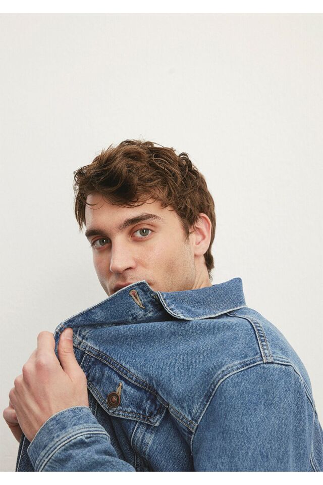 MAVİ ERKEK DRAKE Mid Brushed Denim 010143-28013