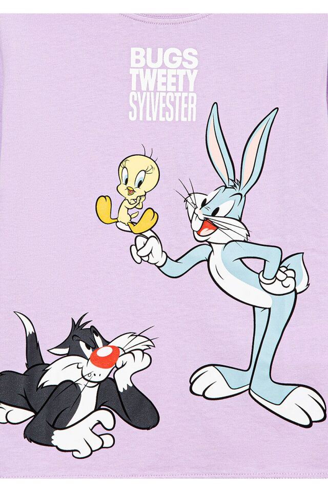 MAVİ ÇOCUK BUGS BUNNY BASKILI TİŞÖRT Orkide Pembe 7610161-70516