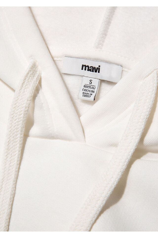 MAVİ KADIN MAVİ LOGO SWEATSHIRT Hindistan Cevizi 1S10175-80194