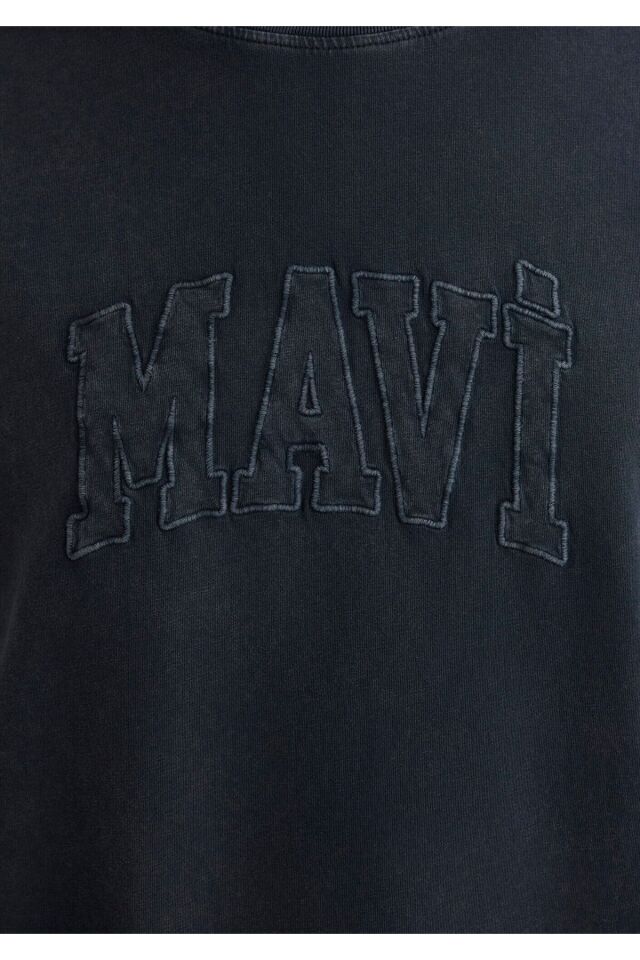 MAVİ KADIN MAVİ BASKILI TİŞÖRT Siyah 1613224-900