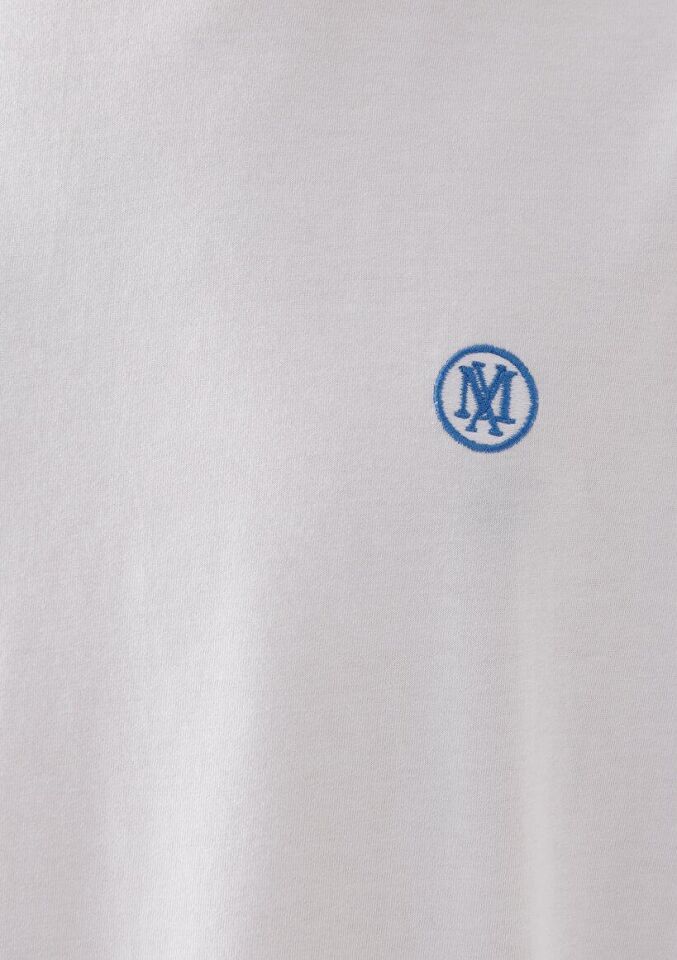 MAVİ ERKEK LOGO NAKIŞLI TİŞÖRT Beyaz 067074-620