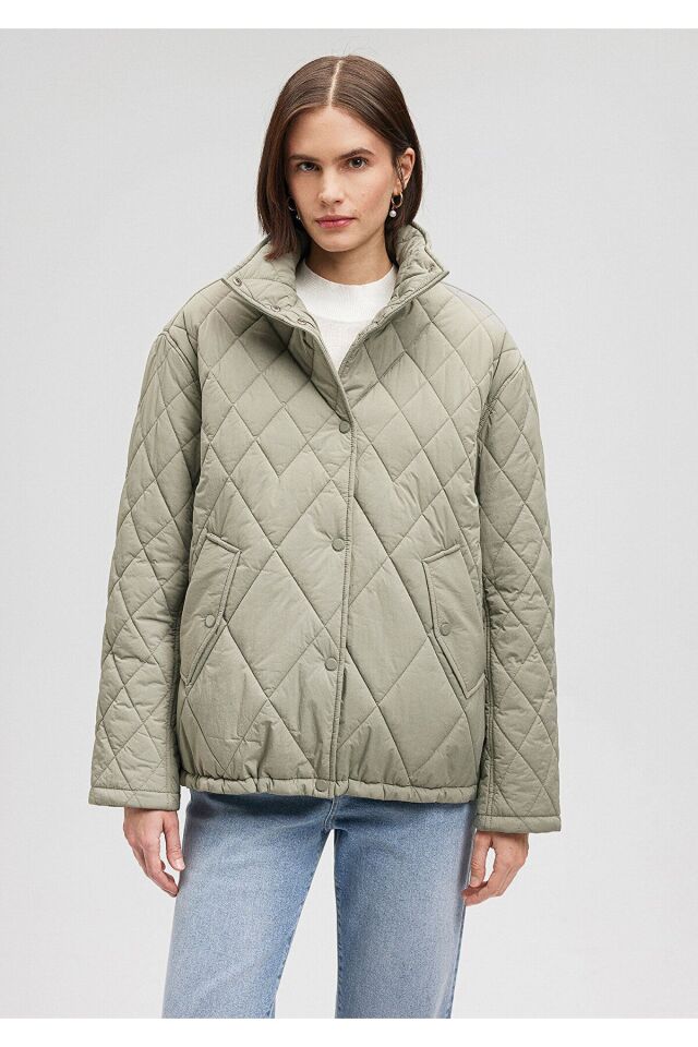 MAVİ KADIN CEKET  Soluk Haki 1110137-71818