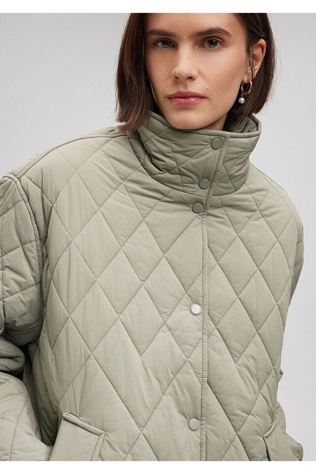 MAVİ KADIN CEKET  Soluk Haki 1110137-71818