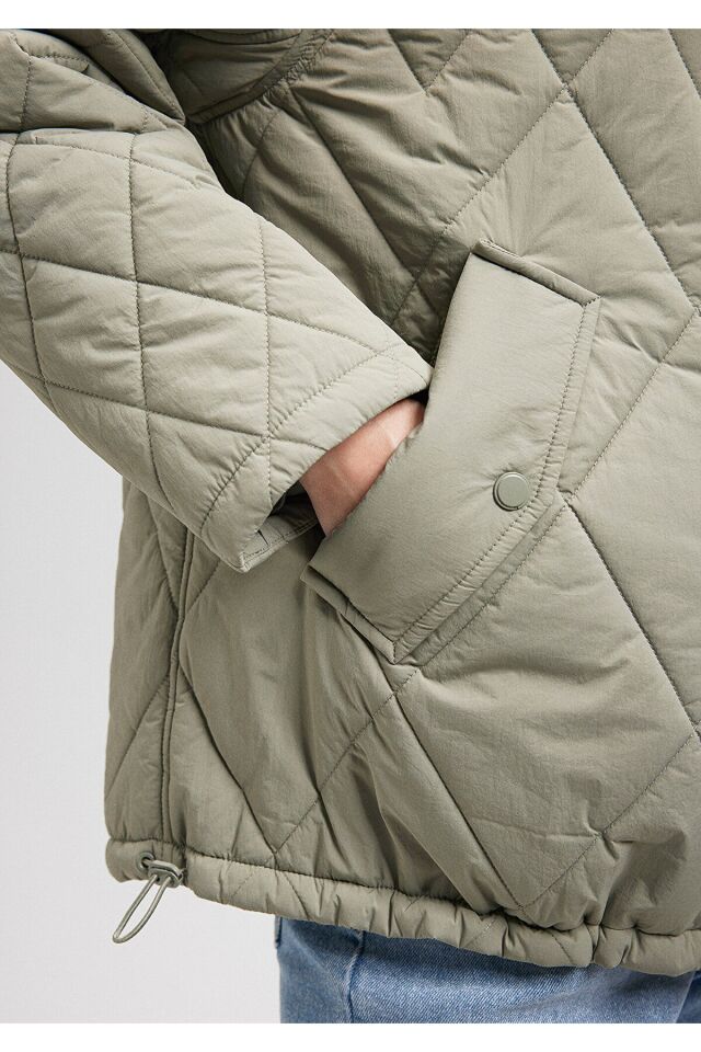 MAVİ KADIN CEKET  Soluk Haki 1110137-71818