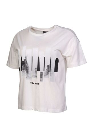 HUMMEL KADIN KISA KOL T-SHIRT ALAZNE T-SHIRT S/S TEE 910951