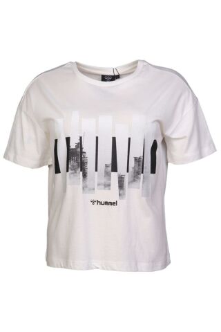 HUMMEL KADIN KISA KOL T-SHIRT ALAZNE T-SHIRT S/S TEE 910951