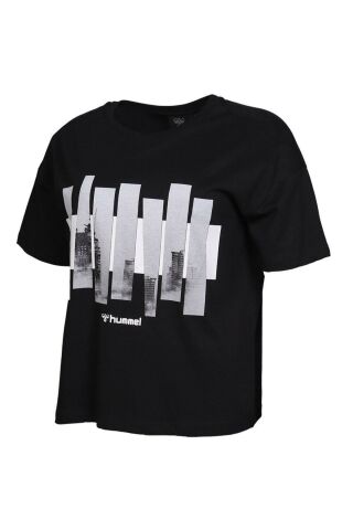 HUMMEL KADIN KISA KOL T-SHIRT ALAZNE T-SHIRT S/S TEE 910951