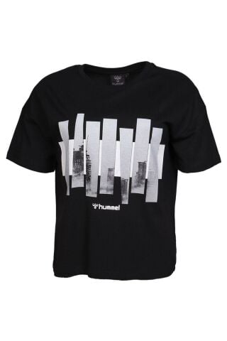 HUMMEL KADIN KISA KOL T-SHIRT ALAZNE T-SHIRT S/S TEE 910951