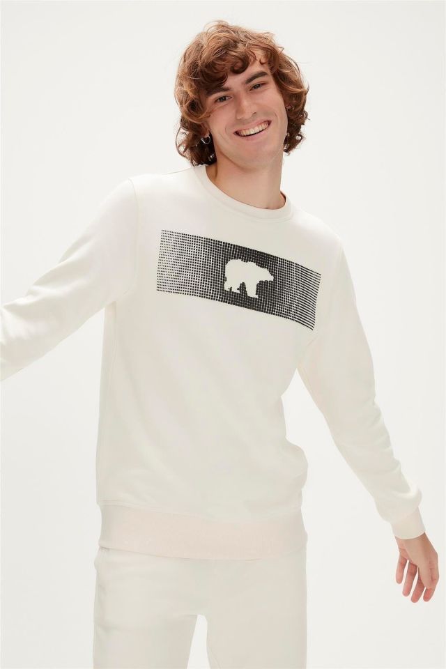 BAD BEAR ERKEK FANCY CREWNECK 19.02.12.007