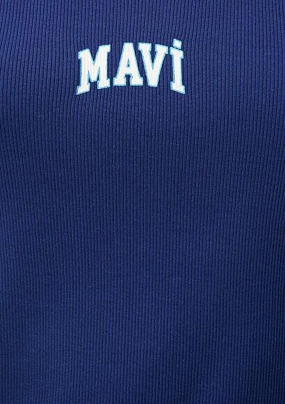 MAVİ KADIN MAVİ LOGO ATLET Koyu Saks Mavi 1611899-70722