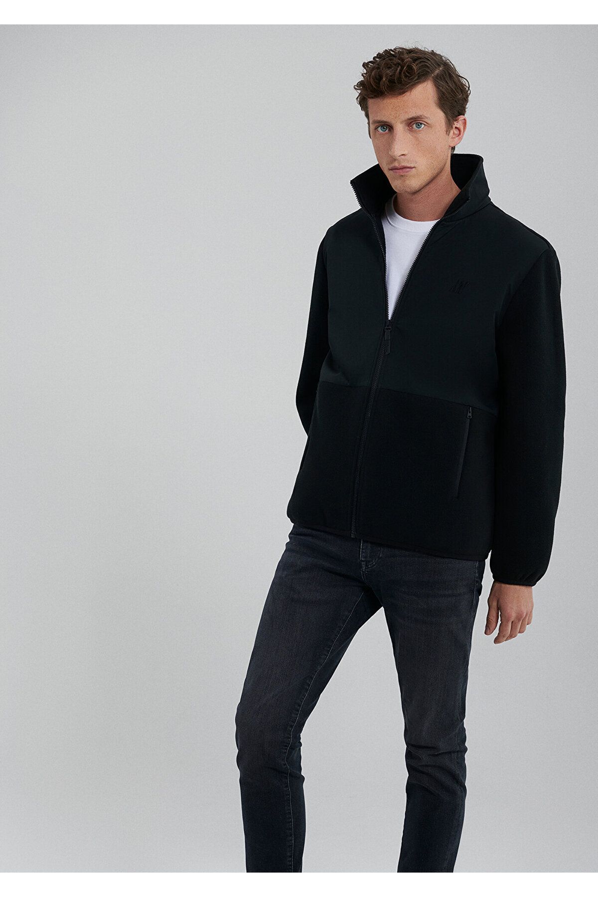 MAVİ ERKEK KAPÜŞONLU CEKET Siyah 0110336-900