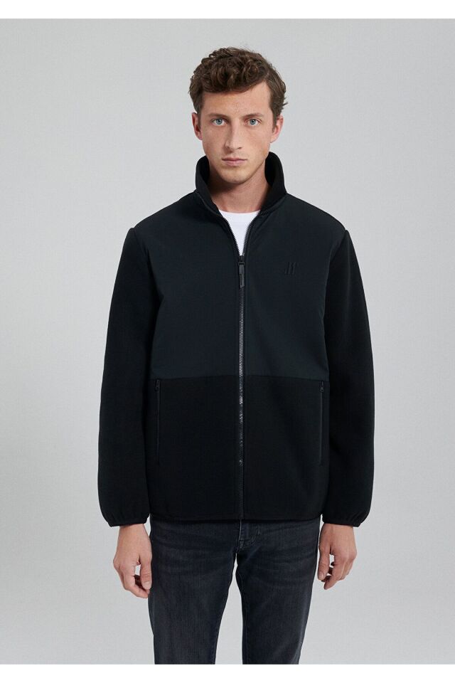 MAVİ ERKEK KAPÜŞONLU CEKET Siyah 0110336-900