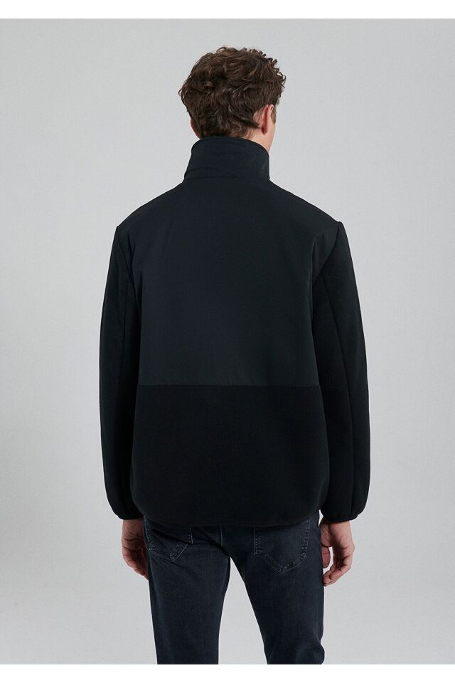 MAVİ ERKEK KAPÜŞONLU CEKET Siyah 0110336-900