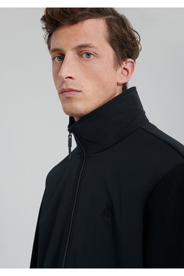 MAVİ ERKEK KAPÜŞONLU CEKET Siyah 0110336-900