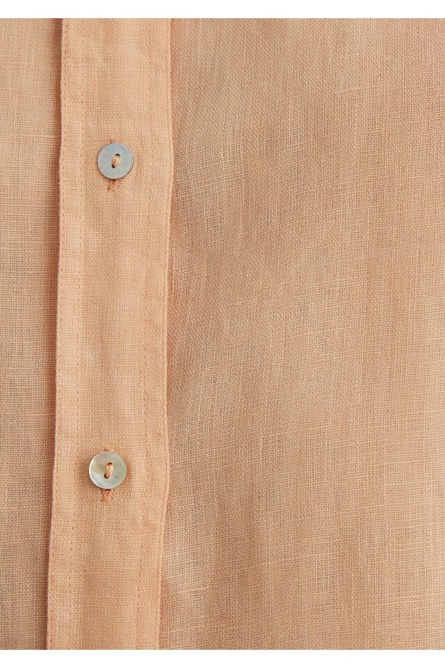 MAVİ KADIN UZUN KOLLU GÖMLEK Caramel Cream 1210747-71219